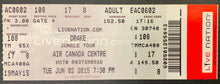 Load image into Gallery viewer, June 02 2015 Drake Jungle Tour Full Unused Ticket Air Canada Centre
