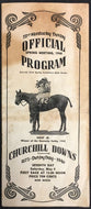 1946 Kentucky Derby Horse Racing Program Churchill Downs Assault Triple Crown