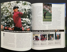 Load image into Gallery viewer, 2002 Vintage PGA Golf Masters Program Tiger Woods Repeat Augusta National
