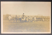 Load image into Gallery viewer, 1910 Canadian Football Postcard Hamilton Tiger - Ottawa Rough Riders Game RPPC
