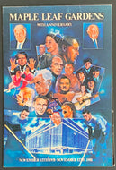 Toronto Maple Leaf Gardens 50th Anniversary Christmas Card Vintage NHL Hockey