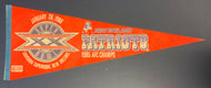 1986 Super Bowl XX NFL Football Pennant New England Patriots AFC Champions