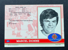 Load image into Gallery viewer, 1972 Future Trends Marcel Dionne Autographed Signed Summit Series Hockey Card

