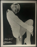 Vintage Blondie Deborah Harry Type 1 B&W Publicity Photo Celebrity Rock Music