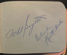 Load image into Gallery viewer, 1960&#39;s NHL Hockey Multi Signed Autograph Book x63 Tim Horton HOFs Beckett LOA
