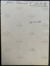 Load image into Gallery viewer, 1941 Toronto Maple Leafs NHL Hockey Team Issued Photo Player John O&#39;Flaherty
