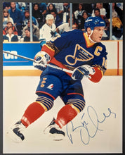 Load image into Gallery viewer, Brett Hull Autographed / Signed Photo St. Louis Blues NHL Hockey Vintage
