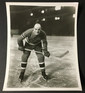 1937 Silver Gelatin Ching Johnson Photo Hall Of Fame New York Rangers Hockey