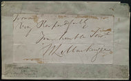 William Lyon Mackenzie Autograph Cut Signed Canadian Journalist + Politician