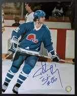 Peter Stastny Autographed Signed Photo Quebec Nordiques NHL Hockey VTG Holo