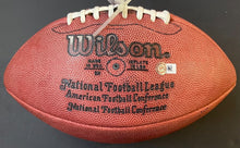 Load image into Gallery viewer, Warren Moon Autographed Official Wilson Football Signed Houston Oilers CFL COA
