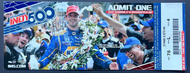 2017 Indy 500 Full Ticket Indianapolis Motor Speedway Alexander Rossi IndyCar