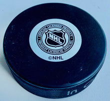 Load image into Gallery viewer, 2004 Larry Murphy Signed Pittsburgh Penguins NHL Hockey Puck Autographed HOF COA
