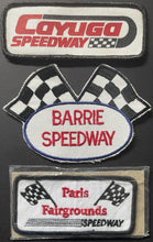 Load image into Gallery viewer, x3 Vintage Ontario Race Track Original Patch Lot Car Racing Crest Automobile
