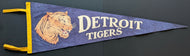 c1940's Detroit Tigers Full Size Vintage MLB Baseball Stadium Pennant 26
