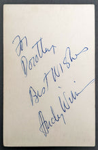 Load image into Gallery viewer, Circa 1960 American Singer Andy Williams Autographed Publicity Photo Vintage
