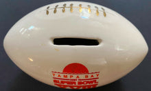 Load image into Gallery viewer, Super Bowl XVIII NFL Football Ceramic Bank Promo Item Raiders vs Redskins
