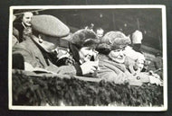 1936 Winter Olympics Hockey Photo Card Hermann Goring Germany Vintage Sports