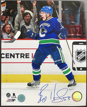 Load image into Gallery viewer, Bo Horvat Autographed Signed Vancouver Canucks NHL Hockey Photo AJ COA

