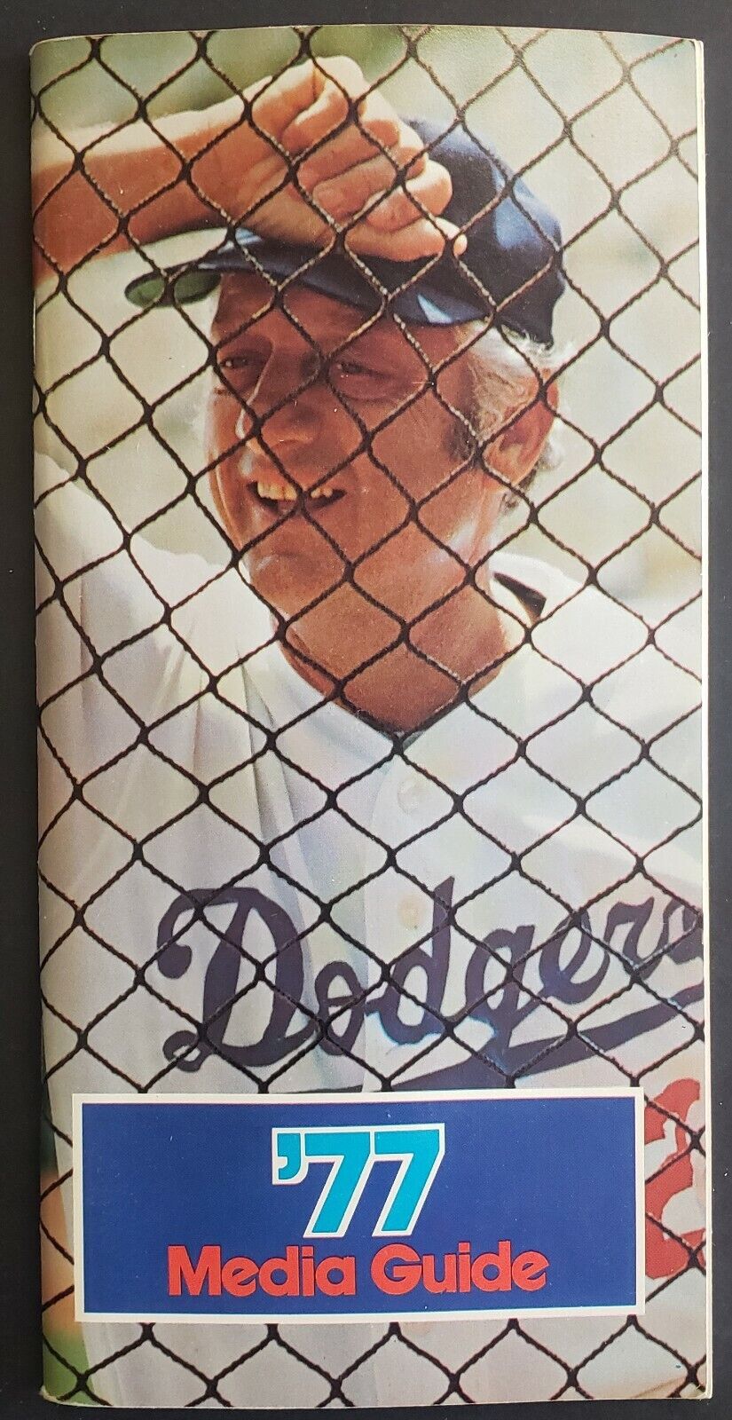 1977 Dodger Stadium Los Angeles Dodgers Media Guide MLB Vintage Baseball