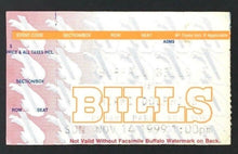 Load image into Gallery viewer, 1999 NFL Football Ticket Stub Buffalo Bills vs Miami Dolphins Ralph Wilson
