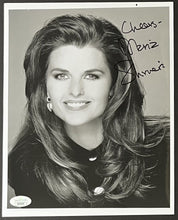 Load image into Gallery viewer, Maria Shriver Signed B&amp;W Photo Autographed JSA Kennedy Author Journalist
