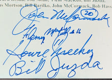 Load image into Gallery viewer, 1950/51 Toronto Maple Leafs Stanley Cup Autographed Team Photo Signed x11  JSA
