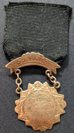 1908 Gold Medal 100-Yard Dash Winner Track And Field Chatham Ontario 10k Gold