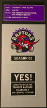 Load image into Gallery viewer, 1996 Toronto Raptors NBA Basketball Inaugural Season Charity Dinner Invitation +
