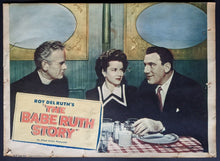 Load image into Gallery viewer, 1948 The Babe Ruth Story Lobby Card Baseball New York Yankees Vintage Movies
