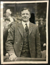 Load image into Gallery viewer, 1921 Christy Mathewson Press Photo HOFer at Ballpark New York Giants

