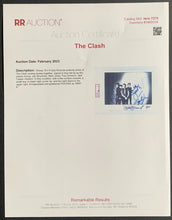 Load image into Gallery viewer, All Members Autographed The Clash Photo PSA Mint 9 Signed Slabbed Punk Rock LOA
