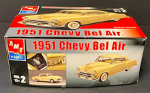 Load image into Gallery viewer, AMT ERTL 1951 Chevy Bel Air Scale 1:25 Model Car Kit Vintage Automobile
