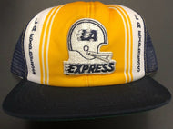 1980s Vintage USFL Los Angeles Express Football Snapback Hat
