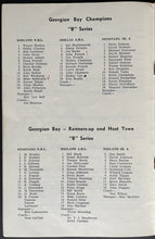 Load image into Gallery viewer, 1961 Little NHL Minor Hockey Tournament Program Bobby Orr Parry Sound Vintage
