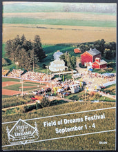 Load image into Gallery viewer, 1994 Field Of Dreams Festival Program With Scorecard MLB Fleetwood Mac

