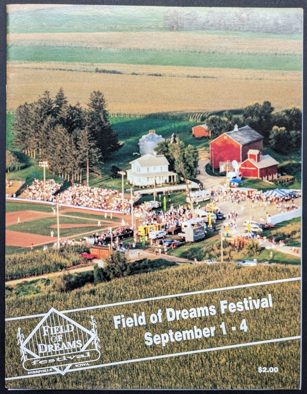 1994 Field Of Dreams Festival Program With Scorecard MLB Fleetwood Mac