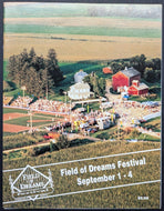 1994 Field Of Dreams Festival Program With Scorecard MLB Fleetwood Mac