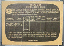 Load image into Gallery viewer, 1966-67 Topps Hockey #35 Bobby Orr Rookie Card Bruins RC PSA Graded 2 Good
