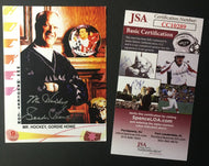 Gordie Howe Signed Photo Detroit Red Wings NHL Mr Hockey Autographed JSA