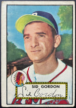 Load image into Gallery viewer, 1952 Topps Baseball #267 Sid Gordon MLB Card Boston Braves 5th Series
