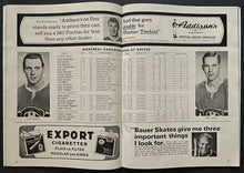 Load image into Gallery viewer, 1967 Stanley Cup Clinching Game NHL Hockey Program + Ticket Maple Leafs Win
