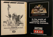 Load image into Gallery viewer, 1980 CFL Football Toronto Argonauts Media Guide + Fact Book Vintage Canadian
