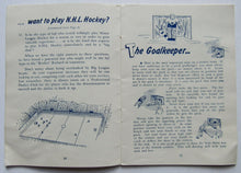 Load image into Gallery viewer, 1947-1948 Hap Day How To Play Better Hockey Booklet Quaker Oats Premium + Photos

