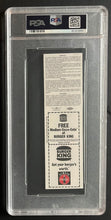 Load image into Gallery viewer, 1998 Baltimore Cal Ripken Consecutive Game #2632 MLB Record Full Ticket PSA VG 3
