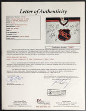 Load image into Gallery viewer, 1991 NHL All-Star Game Team Signed Hockey Jersey Autographed x10 Makita JSA LOA
