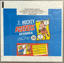 Load image into Gallery viewer, 1973-74 Vintage O-Pee-Chee WHA Hockey Posters Wax Wrapper Graded Authenticated
