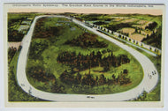 1910 Vintage Indianapolis Motor Speedway Postcard Worlds Greatest Race Course
