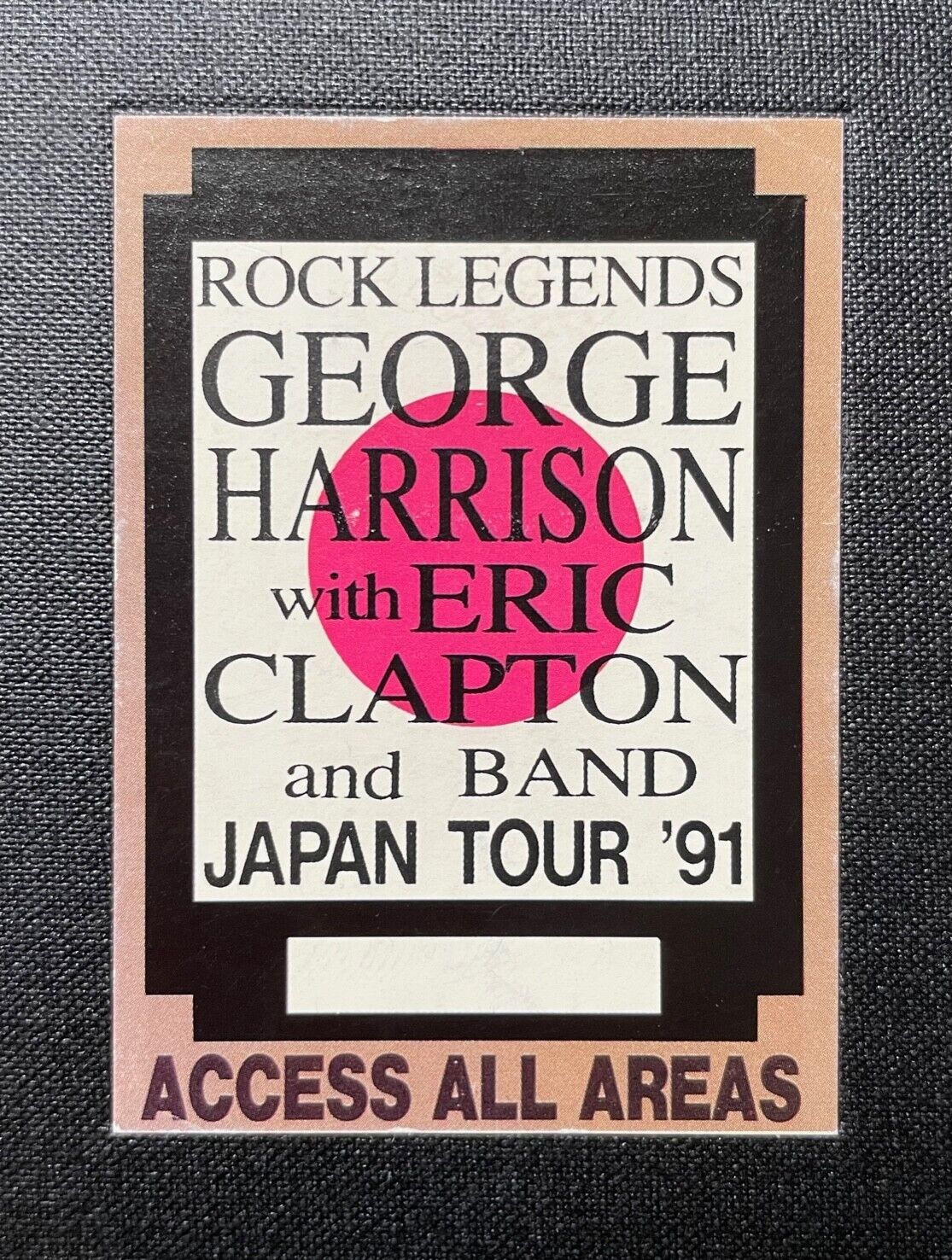 George Harrison Signed Live in Japan Book Ltd Ed Boxed Set Autographed –  Glory Days Sports