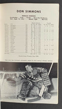 Load image into Gallery viewer, 1968-69 New York Rangers Blue Book Media Guide And Record Book NHL Hockey
